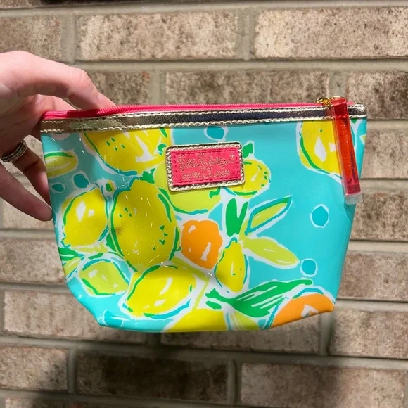 Lily Pulitzer Estée Lauder Cosmetic Makeup Bag - Picture 13 of 15